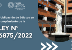 Publicación de edicto – Inicio de mensura – Ley Nº 7424/2025