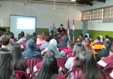 Juez de Paz imparte charla sobre prevención de la trata de personas en Francisco Caballero Álvarez