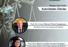 Autoridades de la Corte Suprema de Justicia Periodo 2023/2024.