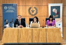 Ministra Carolina Llanes disertó en el cierre del Módulo de Inducción Judicial