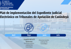 Implementación del Expediente Judicial Electrónico en los Tribunales de Apelaciones de Canindeyú