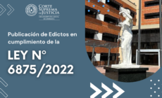 Publicación de edicto – Inicio de mensura – Ley 6875/22