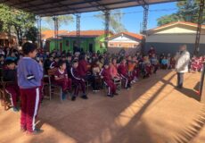 Charla Educativa en la Escuela General Fulgencio Yegros de Saltos Del Guairá