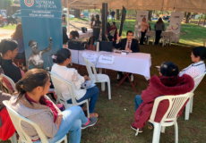 Jueces de Paz participan en programa «Ciudad Mujer Móvil en Canindeyú».