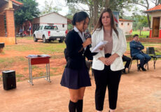 Jornada inaugural de ciclo de charlas de Educando en justicia y campaña Todos somos responsable en Canindeyú