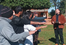 Juramento de facilitadores judiciales en el distrito de Villa Ygatimí