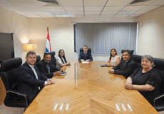 Miembros del Consejo reciben en audiencia a representantes del Colegio de Abogados de Curuguaty