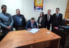Puesta en posesión de cargo del nuevo Juez de Paz de Villa Ygatimí